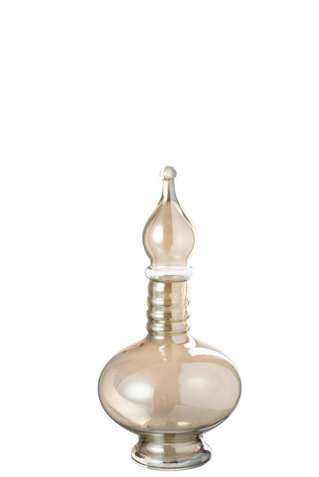 DEKOVASE  - Beige, Basics, Glas (17,5/17,5/38cm) - Stanley Rogers