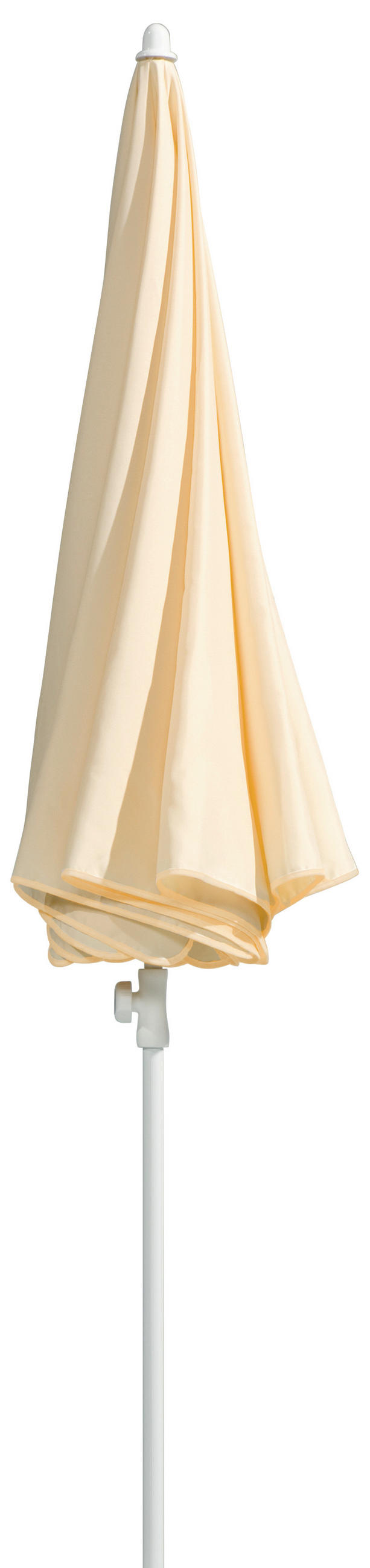 SONNENSCHIRM 240 cm Naturfarben  - Weiß/Naturfarben, Basics, Textil/Metall (240/230/240cm) - Schneider