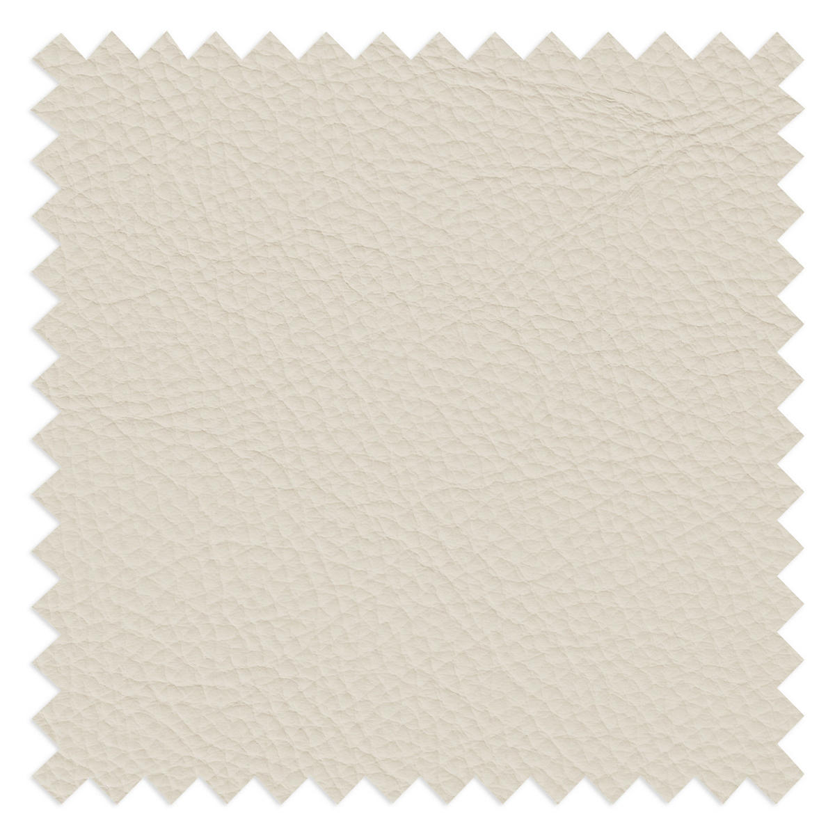 2,5-SITZER  in Echtleder Creme   - Creme/Schwarz, Design, Leder/Holz (214/97/97cm) - Livetastic