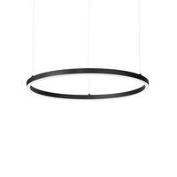 LED-HÄNGELEUCHTE Oracle Slim 70/27,5/202,5 cm   - Schwarz, Design, Kunststoff/Metall (70/27,5/202,5cm) - Ideal Lux