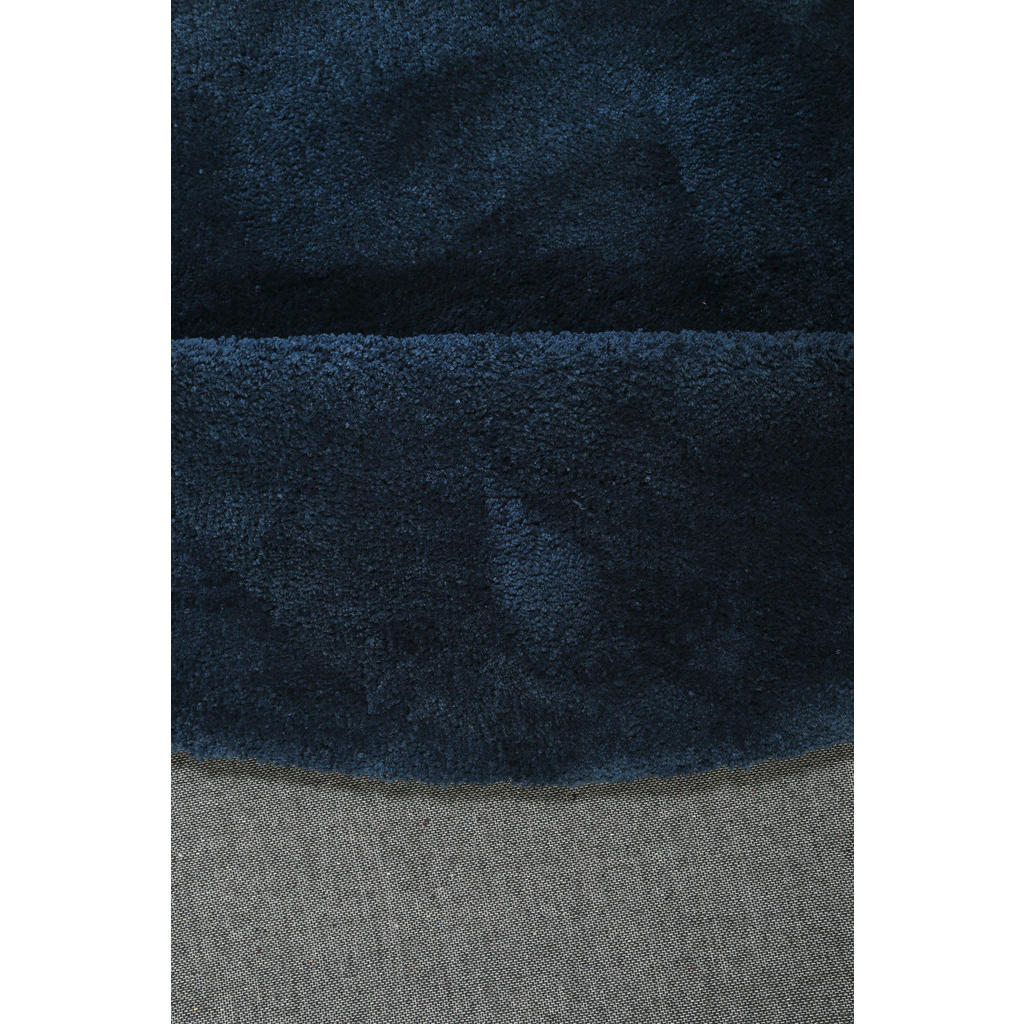 Thumbnail - Esprit Hochflorteppich Esprit, Blau, Textil, Uni, rund, Textiles Vertrauen - Oeko-Tex®, für Fußbodenheizung geeignet, in...