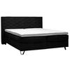 BOXSPRINGBETT 180/200 cm  in Schwarz  - Schwarz, Konventionell, Holz/Textil (180/200cm) - Sjöholm