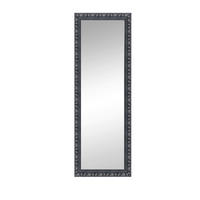WANDSPIEGEL 50/150/3,5 cm    in rechteckig  - Silberfarben/Schwarz, Trend, Glas/Holz (50/150/3,5cm) - Boxxx