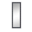 WANDSPIEGEL 50/150/3,5 cm  - Silberfarben/Schwarz, Trend, Glas/Holz (50/150/3,5cm) - Boxxx