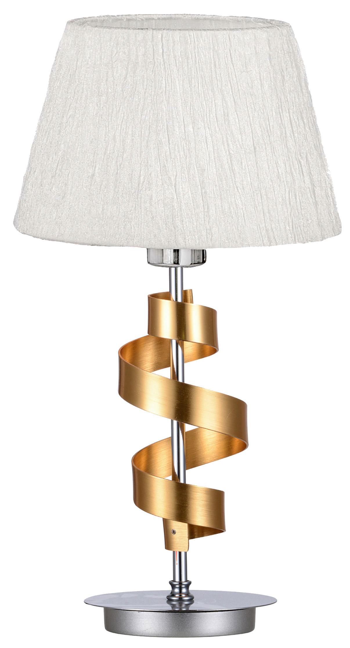 BORDSLAMPA Denis 25/46 cm - kromfärg/guldfärgad, Klassisk, metall/plast (25/46cm)