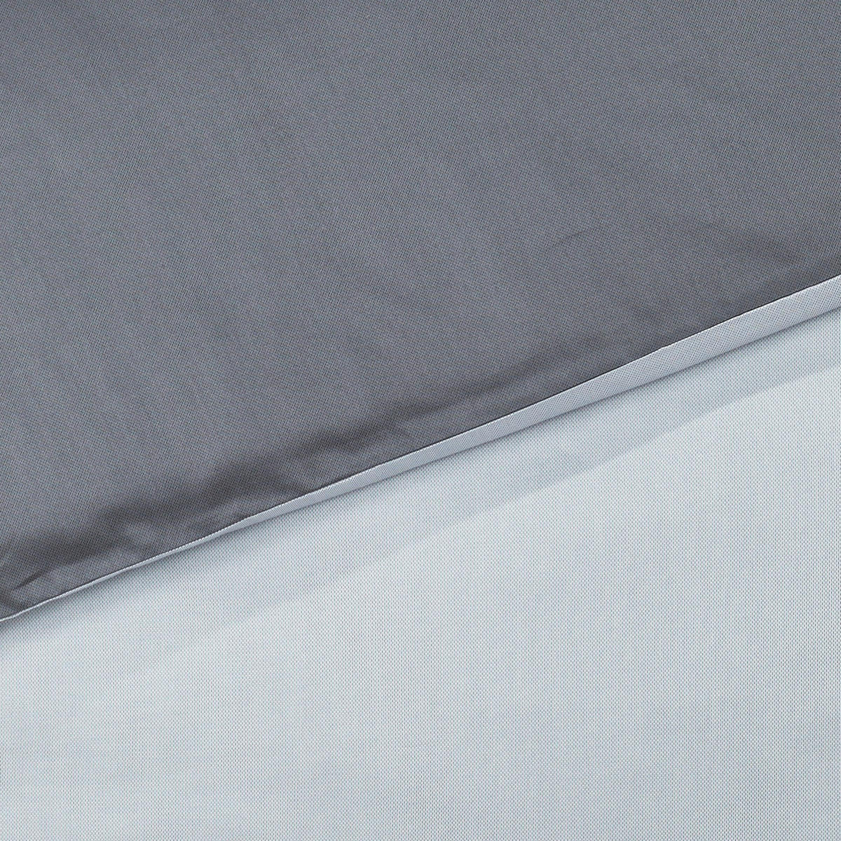 DUVETBEZUG Purity Makosatin 160/210 cm  - Anthrazit/Grau, Design (160/210cm) - Joop!