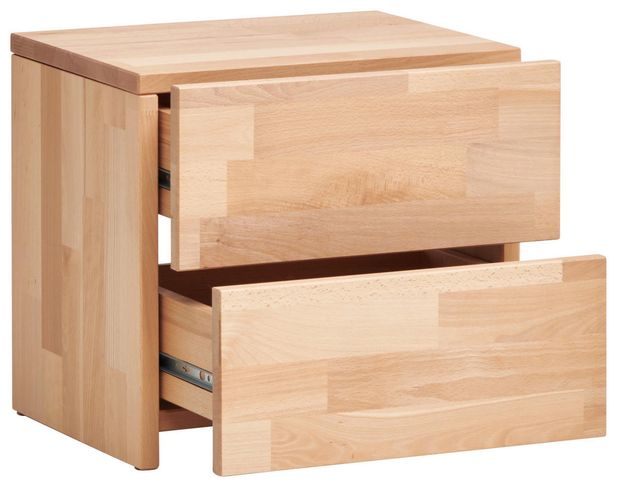 NACHTSCHRANK 40/37/33 cm Kernbuche  - Kernbuche, Natur, Holz (40/37/33cm) - MID.YOU