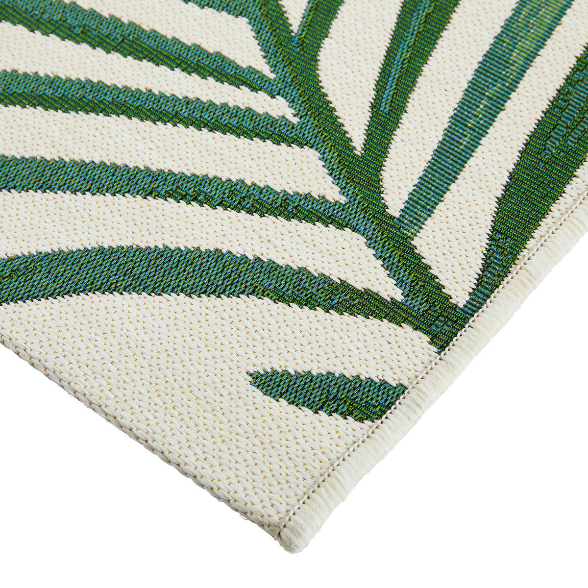 OUTDOORTEPPICH 123/180 cm Palermo  - Schwarz/Grün, Konventionell, Textil (123/180cm) - Ambia Garden