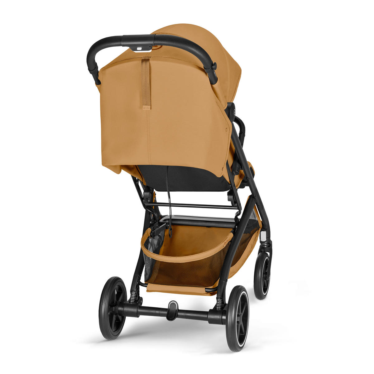 BUGGY BEEZY BLK  - Dunkelgelb/Schwarz, Basics, Kunststoff/Textil (82/45,5/107cm) - cybex GOLD