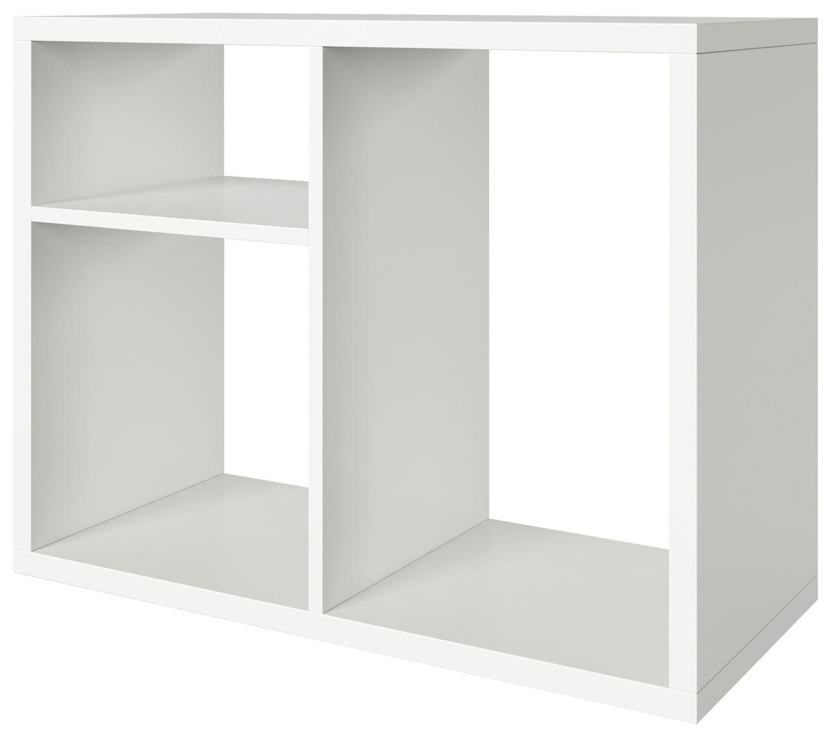 REGAL Weiß  - Weiß, Basics, Holzwerkstoff (75/58/34cm) - MID.YOU