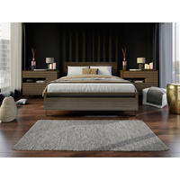 HANDWEBTEPPICH 80/250 cm Helsinki Graubraun  - Graubraun, Basics, Textil (80/250cm) - Linea Natura