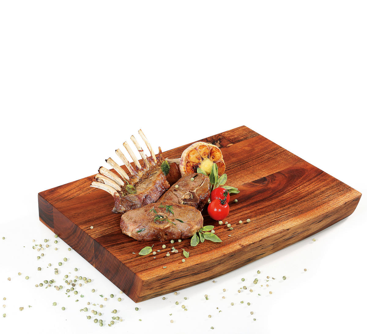 HACKBRETT Holz Akazie  - Akaziefarben, Basics, Holz (41/30/5cm) - Zassenhaus