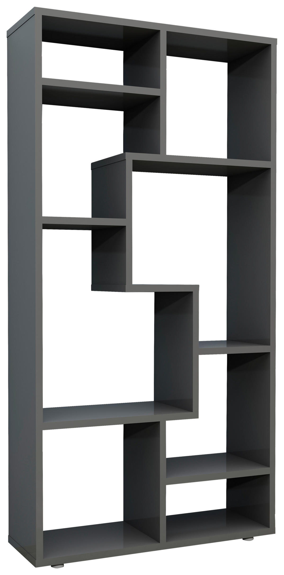 REGAL Anthrazit  - Anthrazit/Grau, MODERN, Holzwerkstoff/Kunststoff (58/116/20cm) - MID.YOU