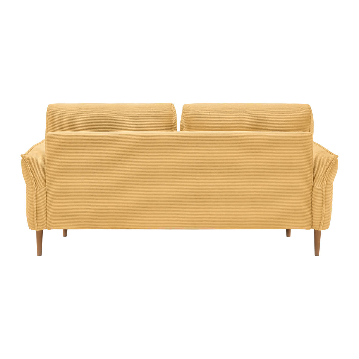 3-SITS SOFFA i manchester gul  - naturfärgad/gul, Modern, trä/textil (183/85/92cm) - MID.YOU