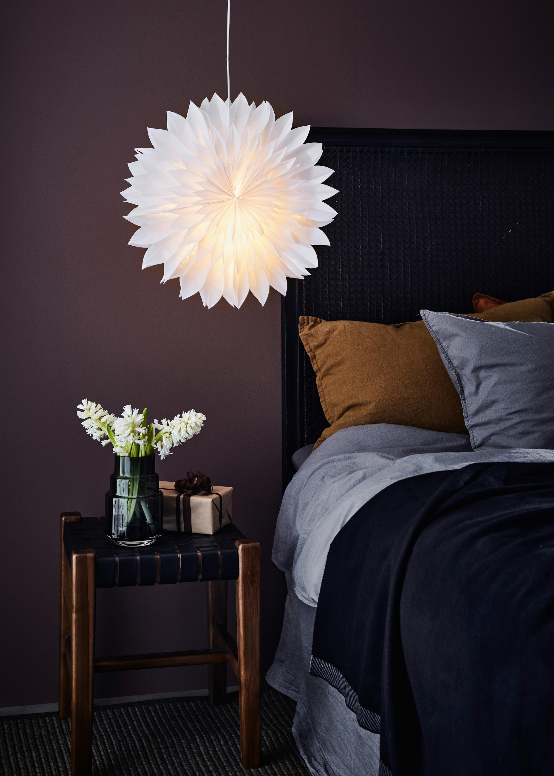 LED-DEKOLEUCHTE - Weiß, Basics, Papier (45/14/45cm) - Markslöjd