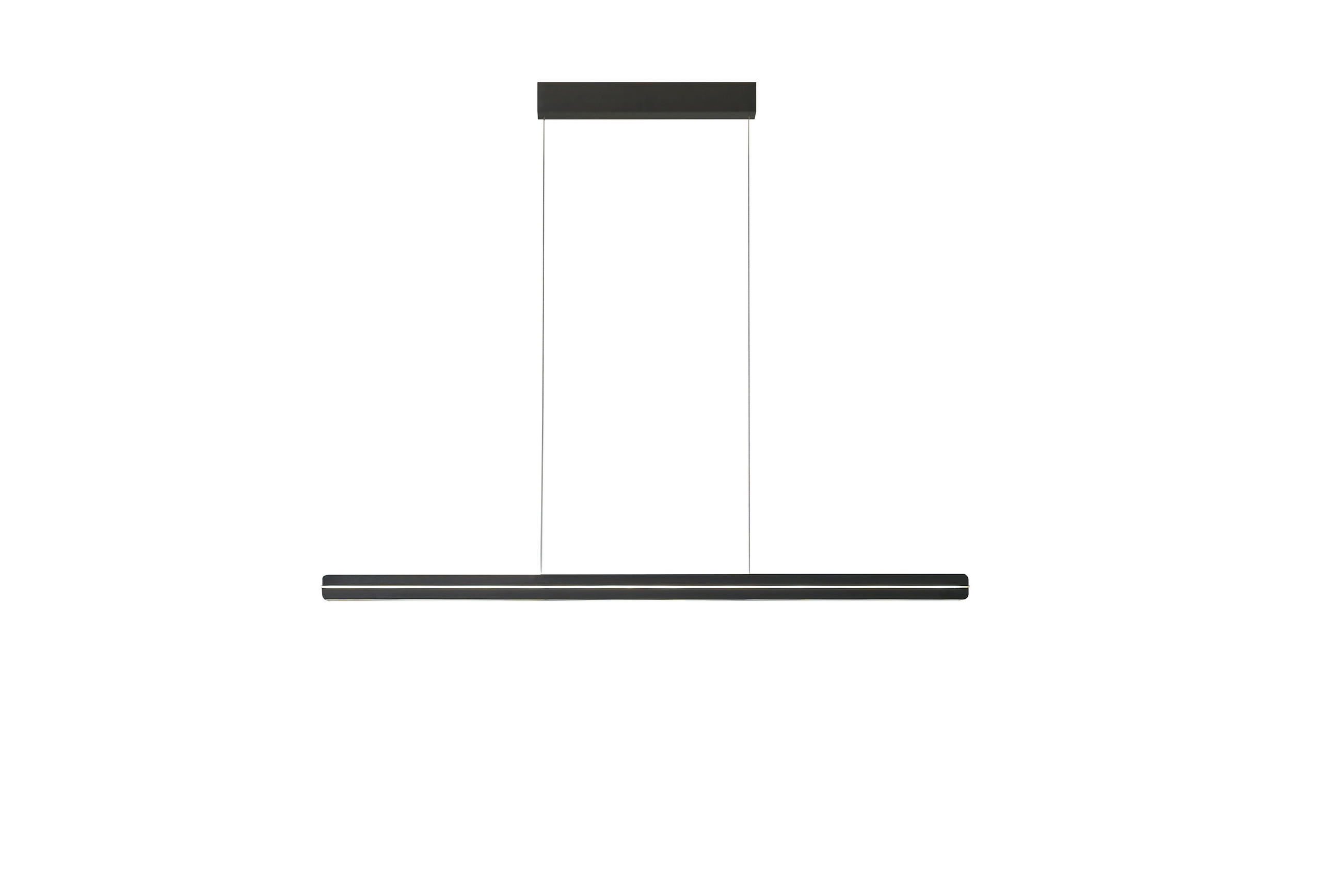 LED-HÄNGELEUCHTE 118/10/140 cm  - Schwarz, Basics, Metall (118/10/140cm) - BOPP
