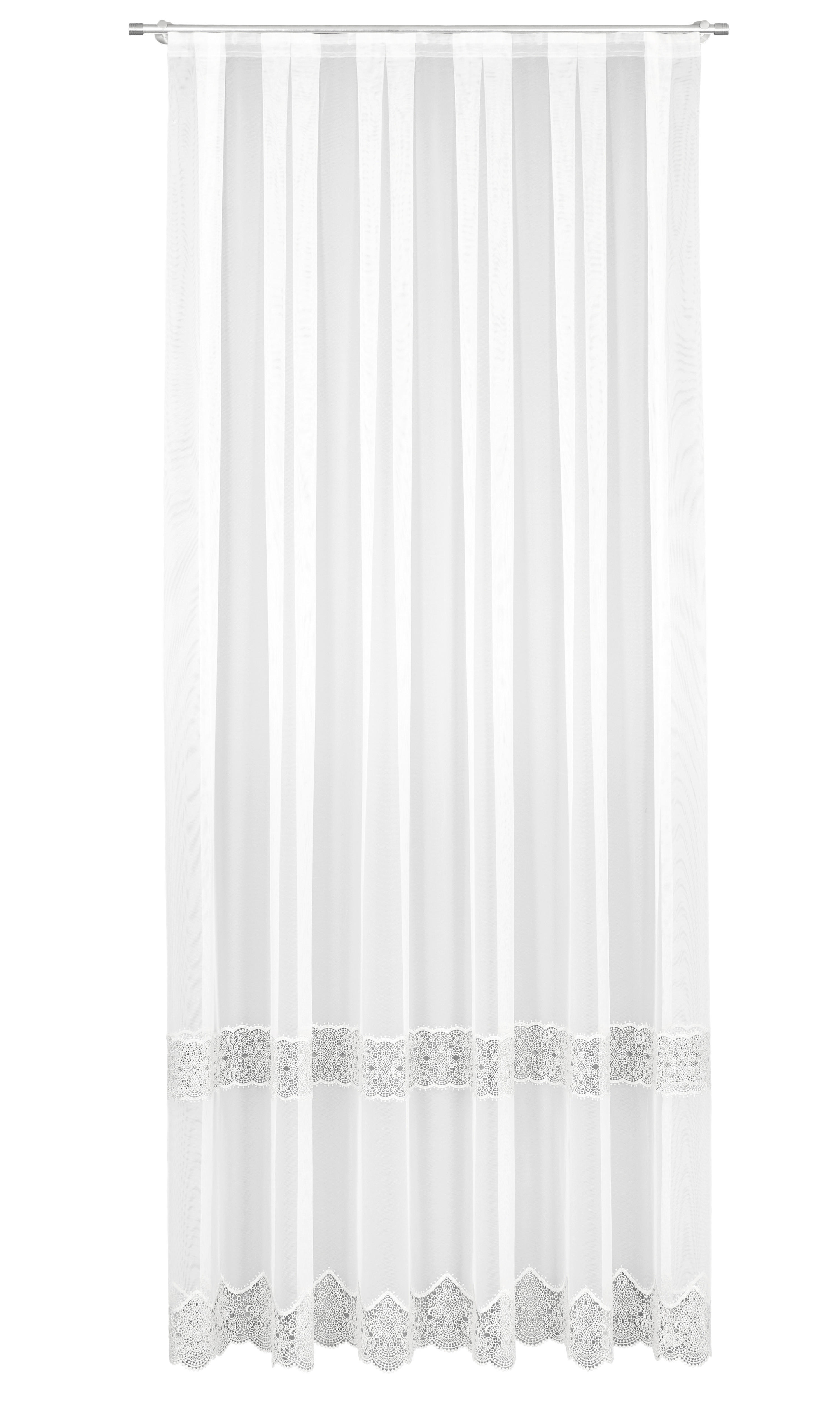 PERDEA  - argintiu, Basics, textil (290cm)