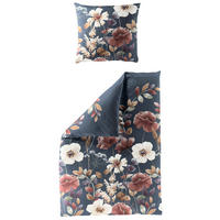 BETTWÄSCHE 2-teilig Biber 135/200 cm  - Blau, Design, Textil (135/200cm) - Bierbaum