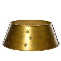 STOJALO ZA BOŽIČNO JELKO  - zlate barve, Basics, kovina (57cm) - X-Mas