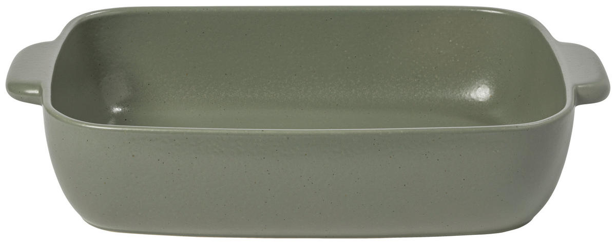 AUFLAUFFORM Keramik Feinsteinzeug  - Salbeigrün, Basics, Keramik (41/27/8cm) - Costa Nova
