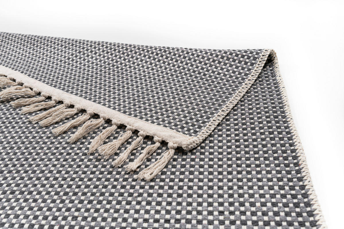 WEBTEPPICH 120/180 cm Cottage Grau  - Grau, Design, Textil (120/180cm) - Schöner Wohnen