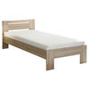 BETT 90/200 cm  in Sonoma Eiche  - Sonoma Eiche, KONVENTIONELL (90/200cm) - Boxxx
