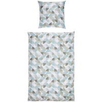 BETTWÄSCHE Makosatin 135/200 cm  - Hellgrün, Design, Textil (135/200cm) - Janine