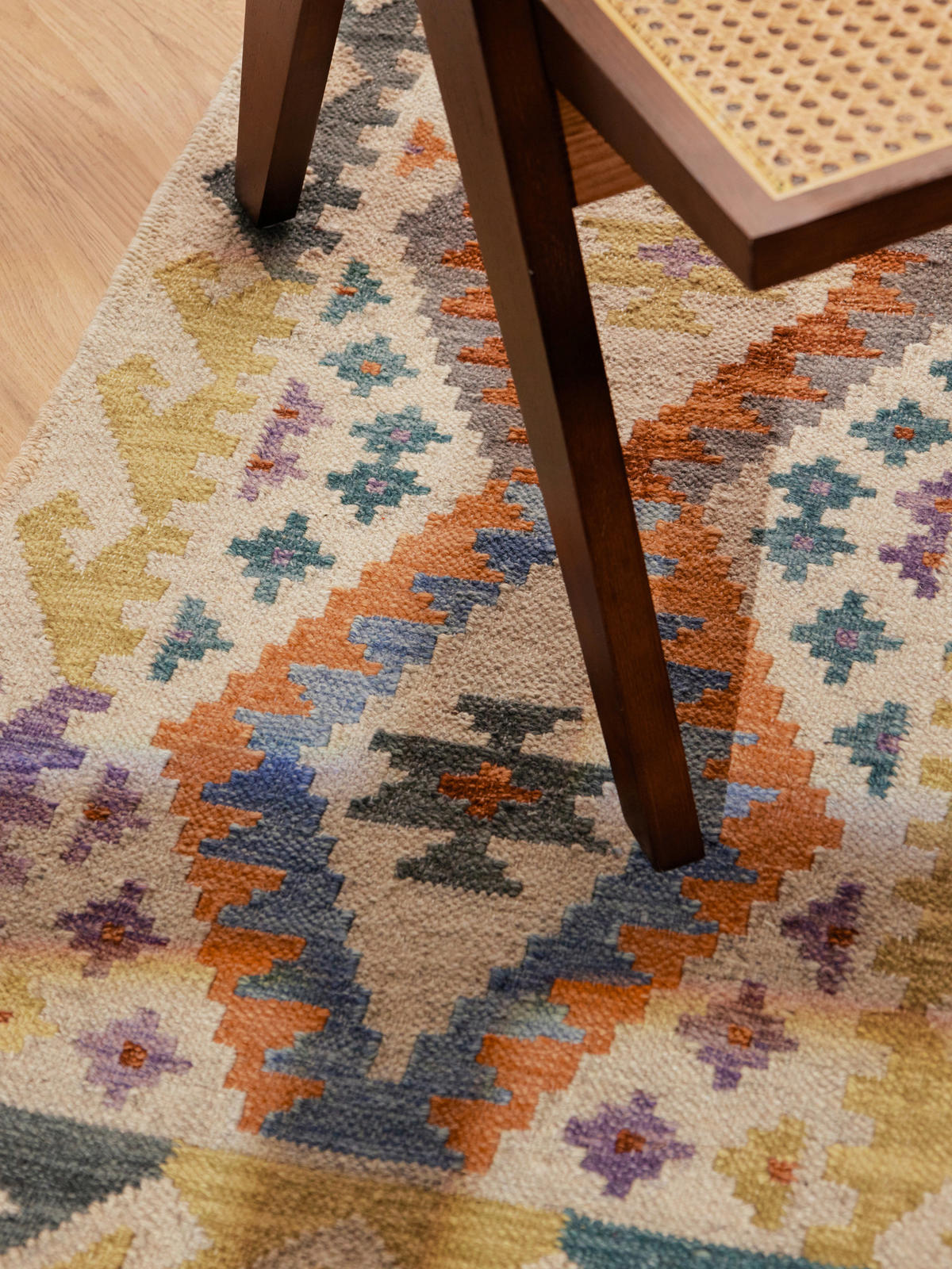 LÄUFER 60/190 cm Kamal  - Multicolor/Creme, Design, Textil (60/190cm)