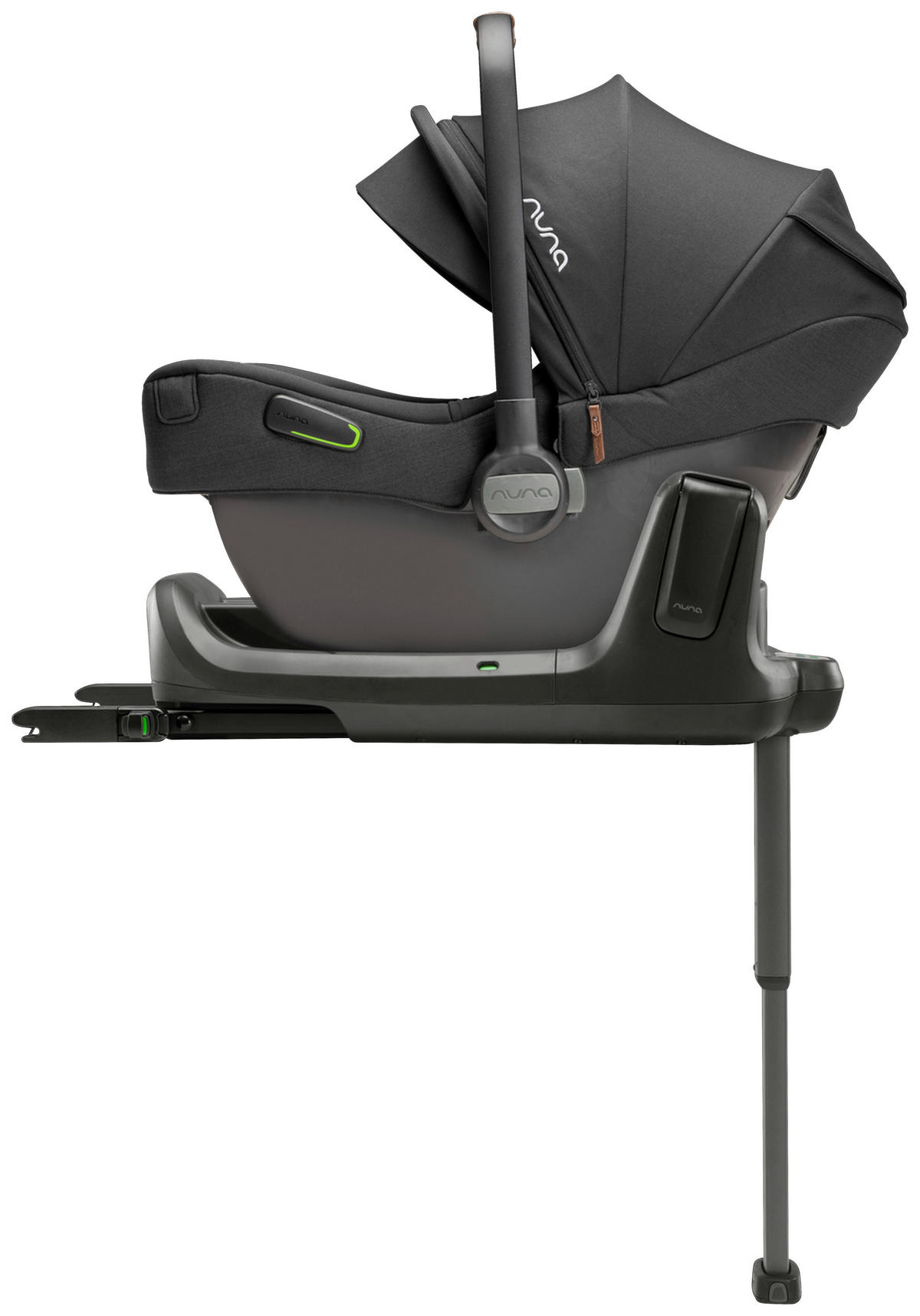 BABYSCHALE Pipa Next  - Schwarz/Grau, Basics, Kunststoff/Textil (45/35/60cm) - Nuna