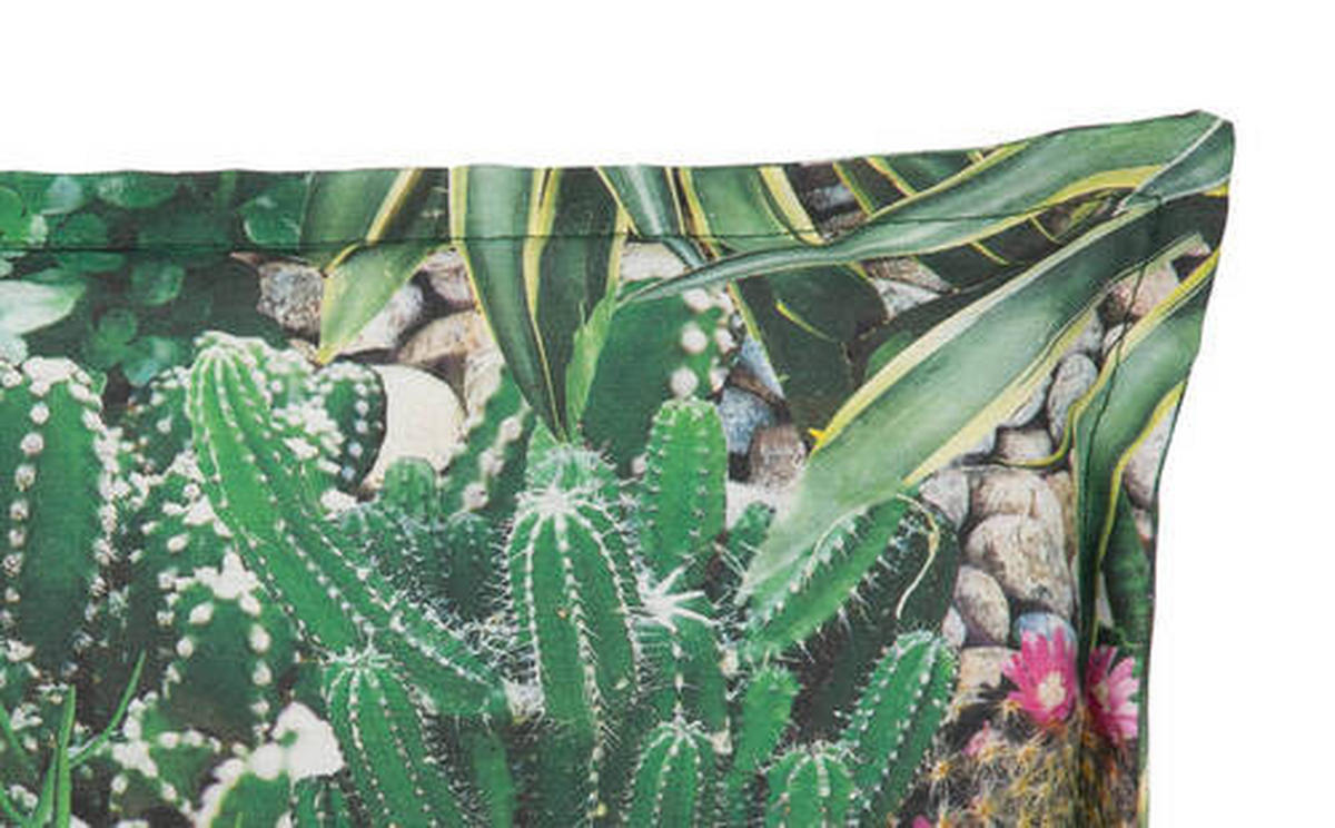 RELAXSESSELAUFLAGE in Grün Kaktus  - Grün, Basics, Textil (170/46/8cm) - Gardenson