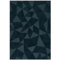 WOLLTEPPICH 160/230 cm Moderno Blau  - Blau, Basics, Textil (160/230cm)