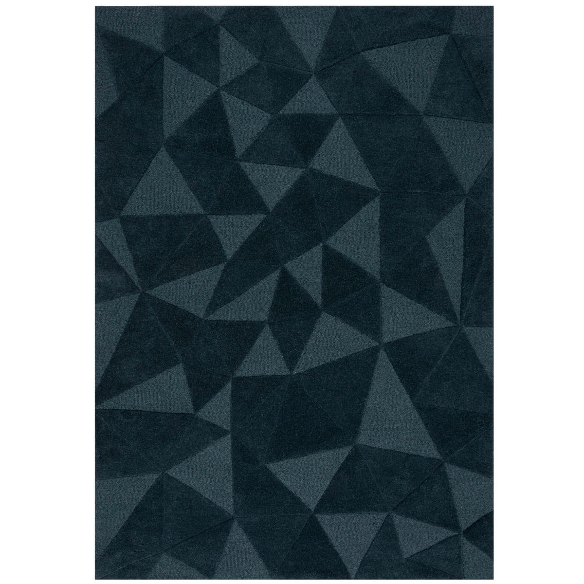 WOLLTEPPICH 160/230 cm Moderno Blau  - Blau, Basics, Textil (160/230cm)