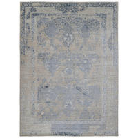 ORIENTTEPPICH  Wohnzimmer Blau rechteckig  - Blau, Design, Textil (170/240cm) - Cazaris