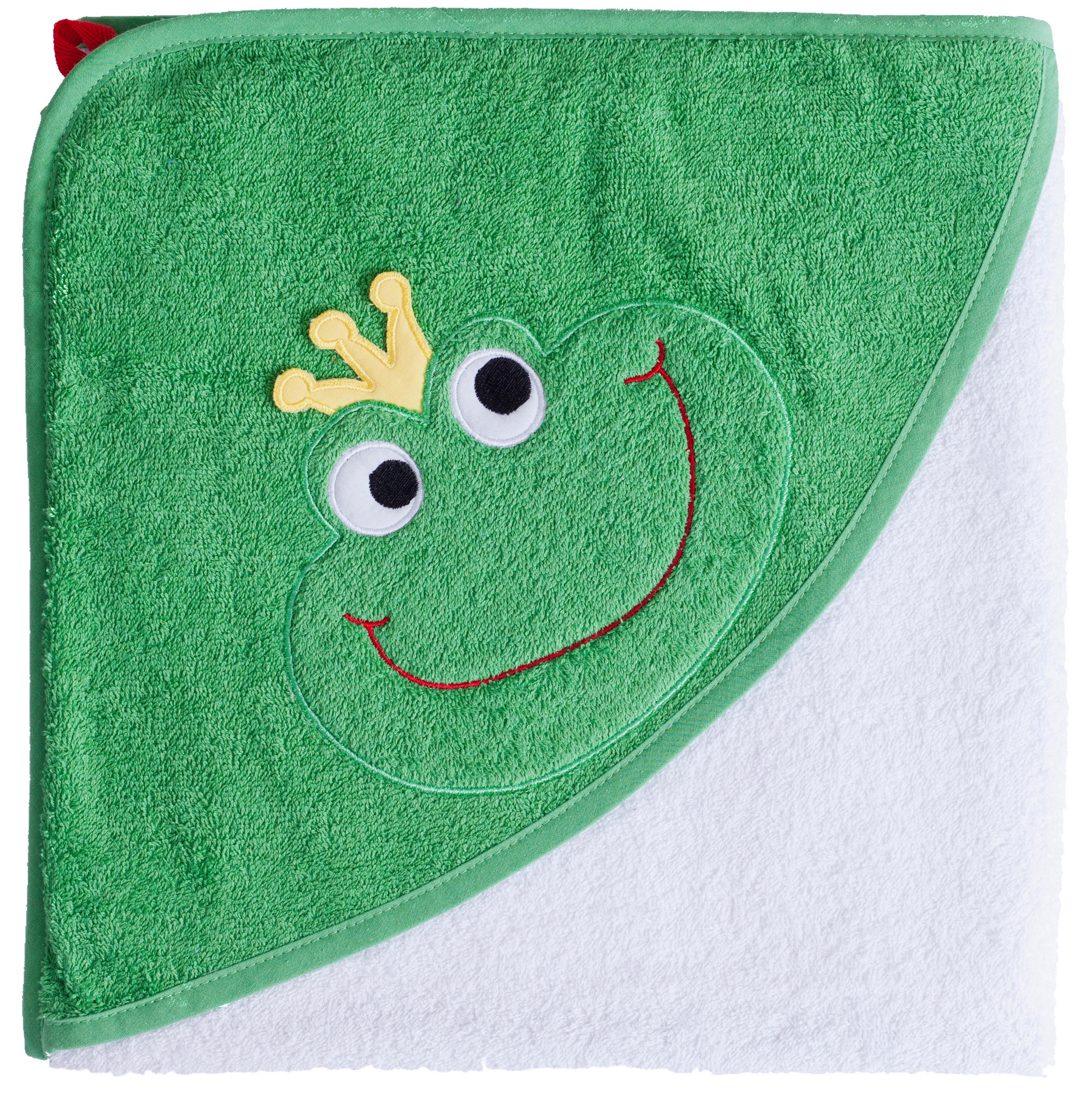 KAPUZENBADETUCH 100/100 cm    - Grün, Basics, Textil (100/100cm)