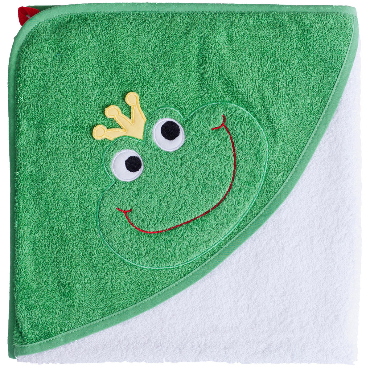 KAPUZENBADETUCH 100/100 cm    - Grün, Basics, Textil (100/100cm)