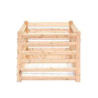 KOMPOSTER 100/80/100 cm  - Lärchefarben, Basics, Holz (100/80/100cm)