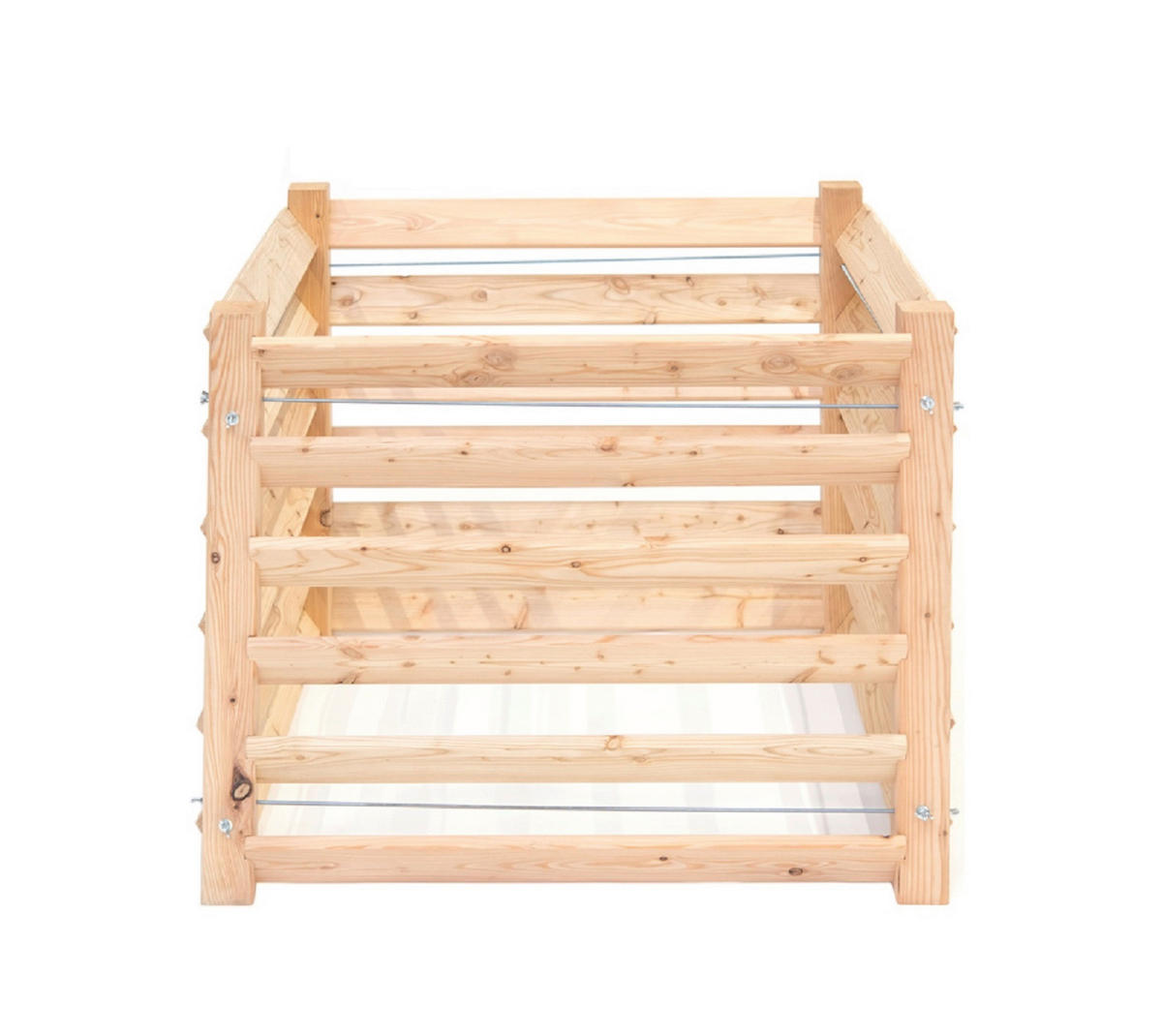 KOMPOSTER 100/80/100 cm  - Lärchefarben, Basics, Holz (100/80/100cm)