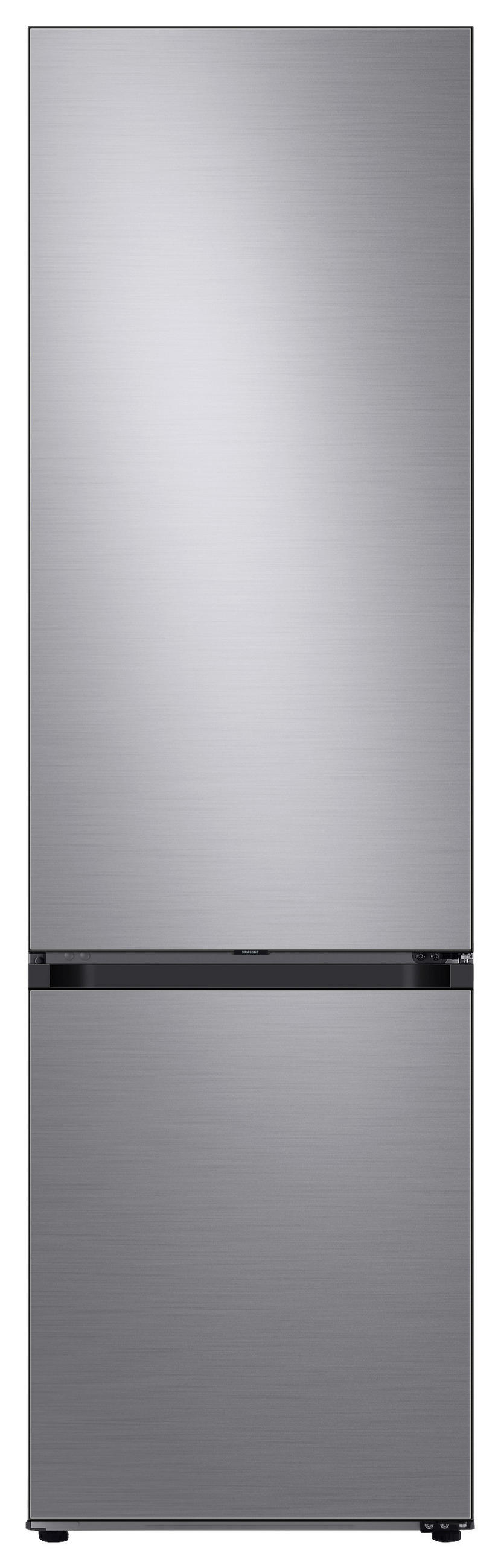 KÜHL-GEFRIER-KOMBINATION RB38C7B6AS9/EF  - Silberfarben, Basics, Glas/Kunststoff (59,5/203/65,8cm) - Samsung