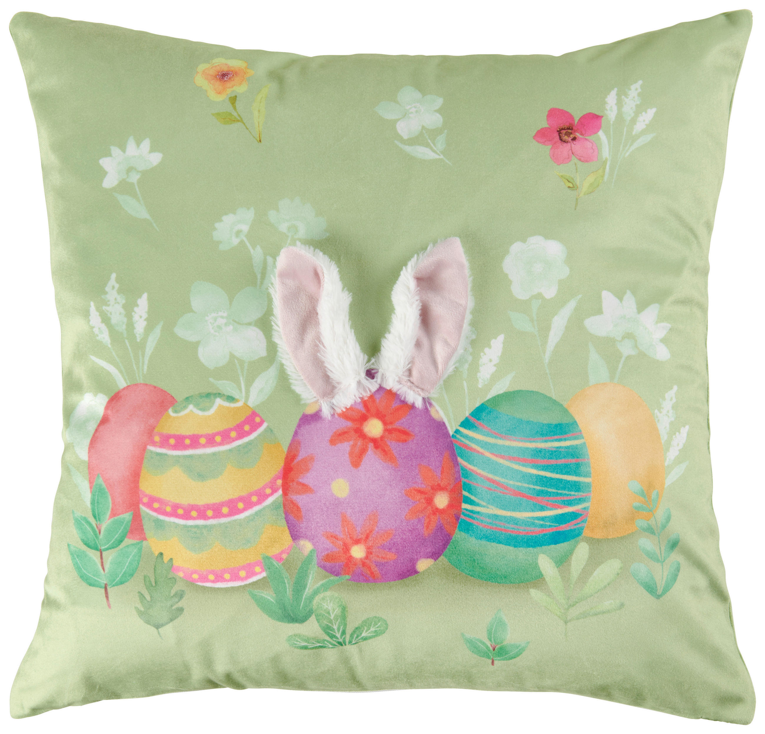 POTAH NA POLŠTÁŘ  45/45 cm - vícebarevná, Basics, textil (45/45cm) - Novel