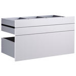 SCHUBLADENSET 90,9/50,3/46,8 cm   - Hellgrau, KONVENTIONELL, Holzwerkstoff (90,9/50,3/46,8cm) - Hom`in