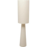STEHLEUCHTE  30/130/30 cm   - Creme, Design, Textil/Metall (30/130/30cm) - Kare-Design
