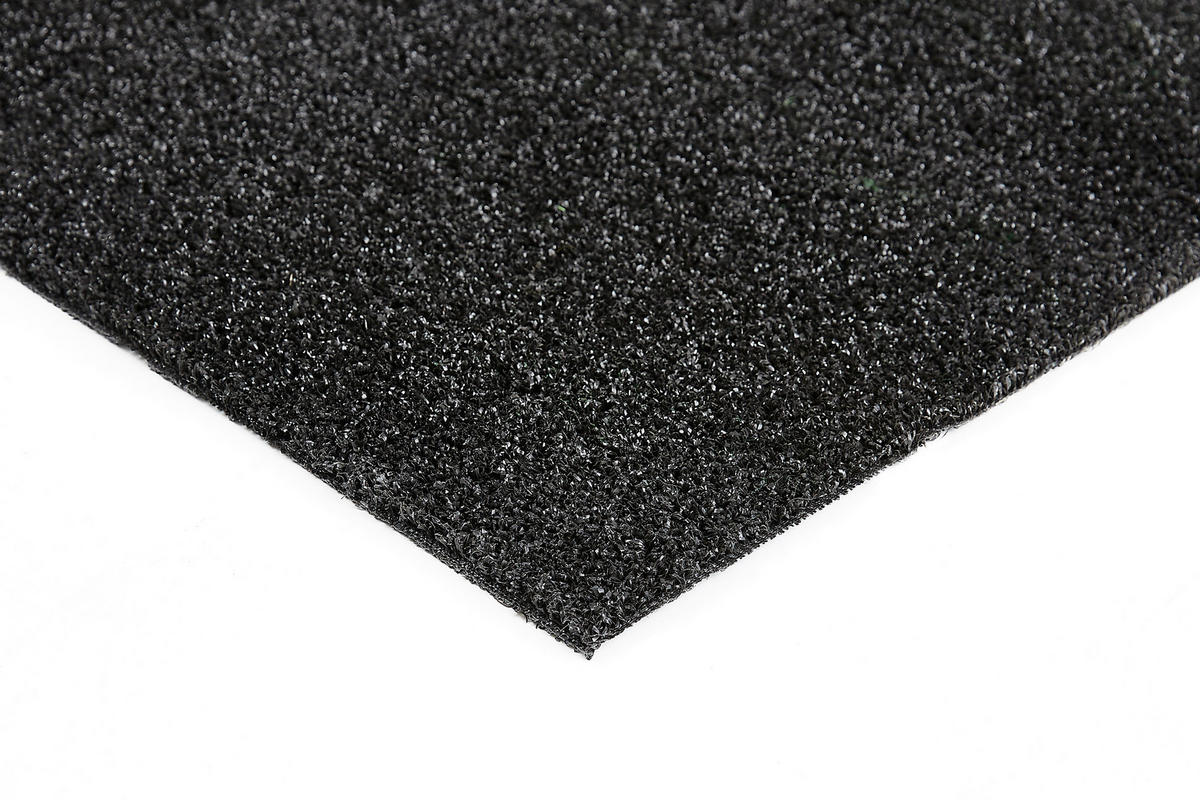 RASENTEPPICH - Schwarz, Basics, Kunststoff (100/200cm)