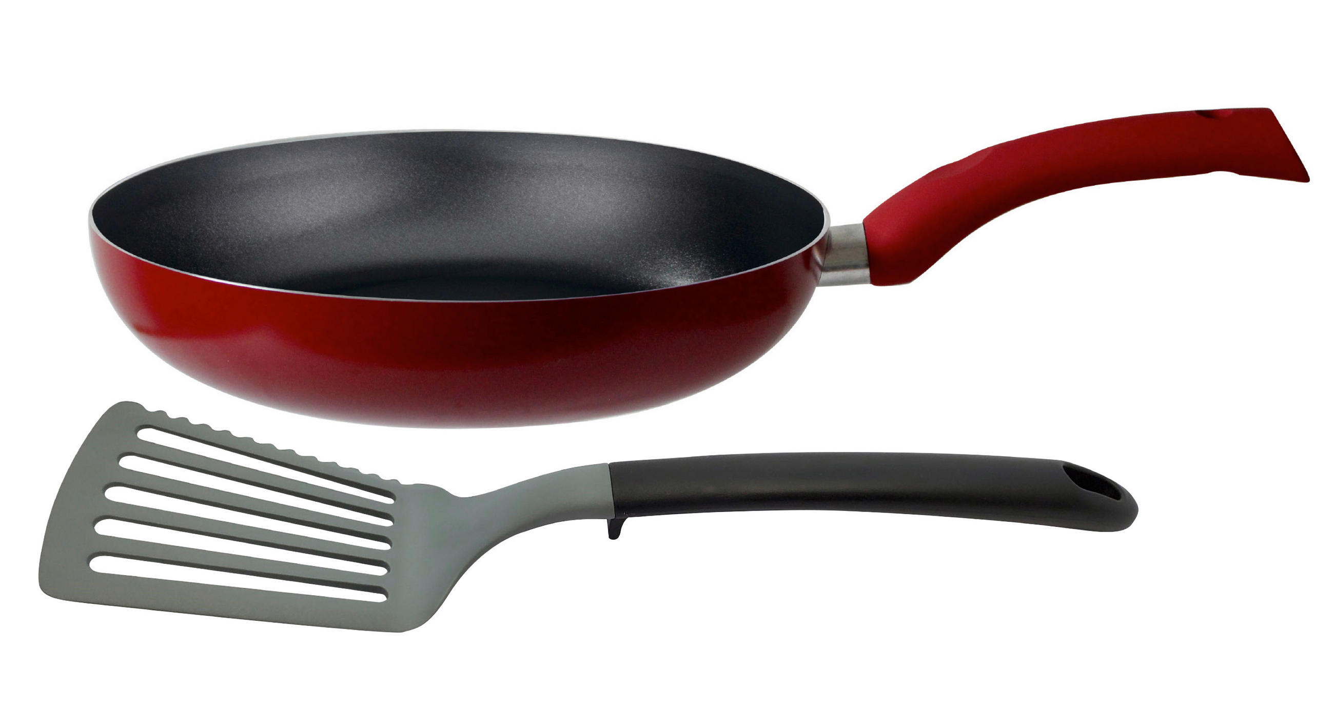 BRATPFANNE Turnalu ILAG®-Antihaftbeschichtung 28 cm  - Rot, Basics, Metall (28cm) - ELO