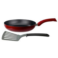 BRATPFANNE Turnalu ILAG®-Antihaftbeschichtung 28 cm  - Rot, Basics, Metall (28cm) - ELO