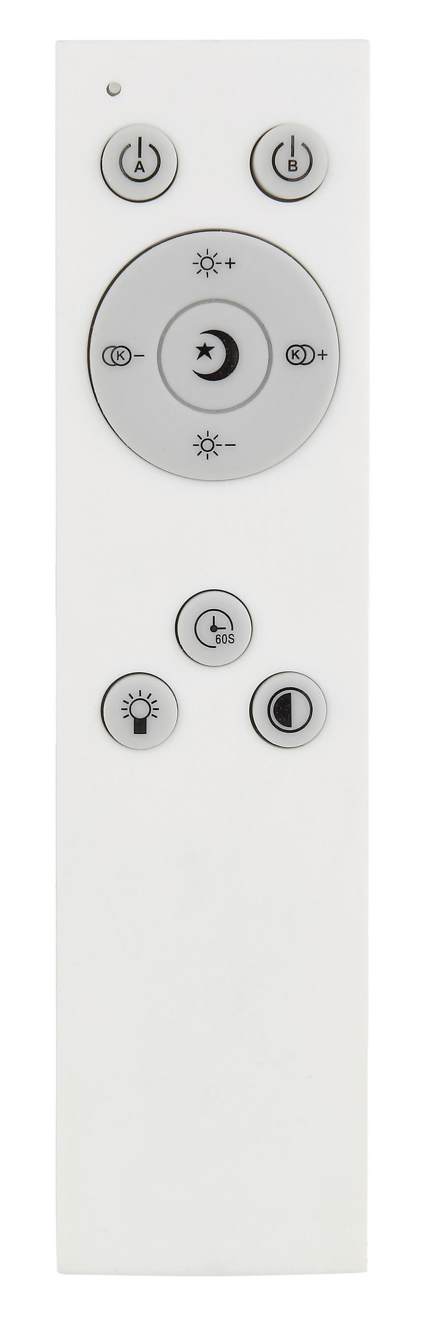 LED-DECKENLEUCHTE 30 W    45/45/16,1 cm  - Weiss/Opal, Design, Kunststoff/Metall (45/45/16,1cm) - Globo