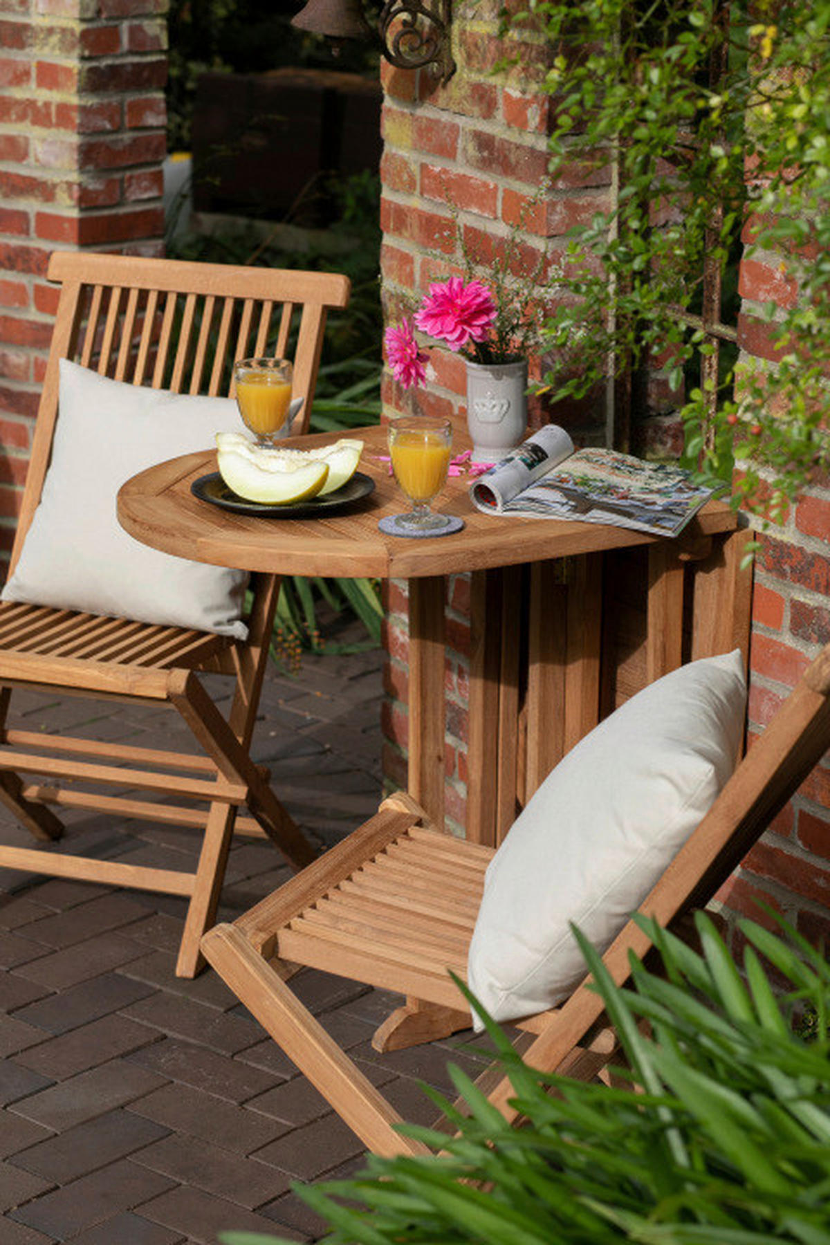 BALKONTISCH Holz  - Basics, Holz (120/60/75cm) - Gardenson