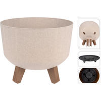 KVĚTINÁČ NA KVĚTINY textil, 14/24/24 cm - vícebarevná, Basics, textil (14/24/24cm)