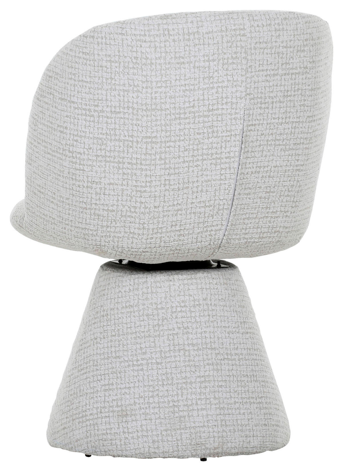STUHL - Beige/Weiß, MODERN, Textil (58/85/57cm) - Livetastic