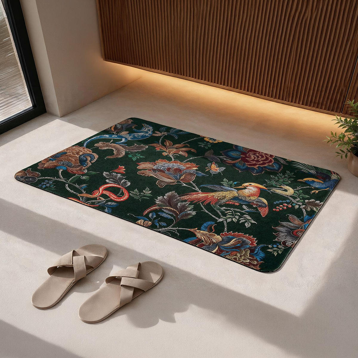 FUSSMATTE 60/80 cm Essenza  - Multicolor, Trend, Kunststoff/Textil (60/80cm) - Esposa