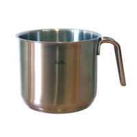 TEJFORRALÓ EDÉNY 1,5 l  - ezüstszínű, Basics, fém (14cm) - Fissler